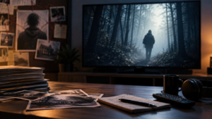 Locandina del film thriller Netflix su Ted Kaczynski.