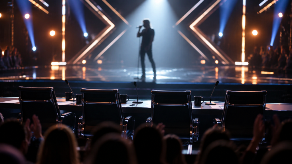 Concorrenti sul palco di X Factor 2026.