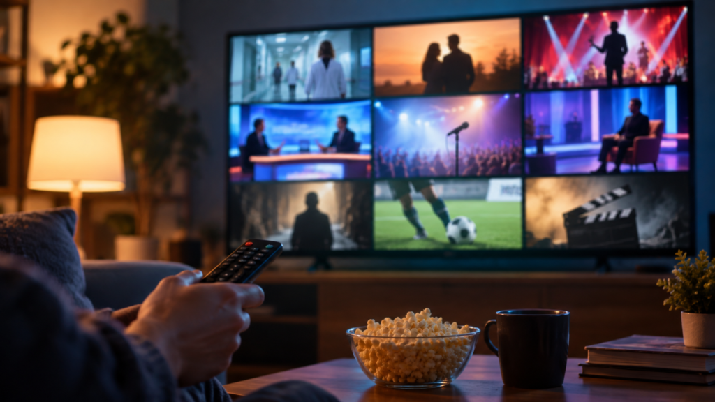 Dati Auditel dei programmi televisivi della serata.