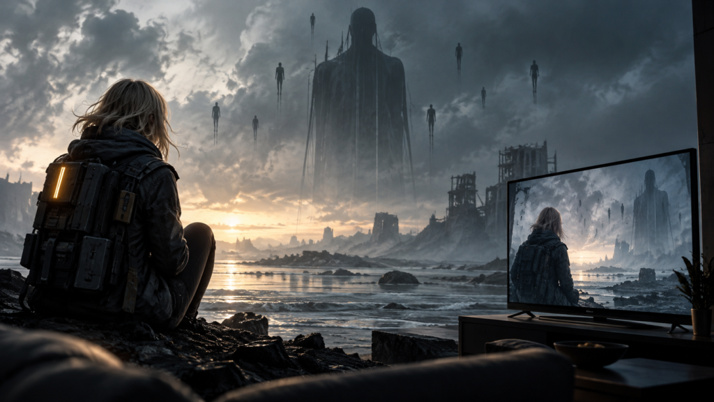 Teaser della nuova serie animata Death Stranding.