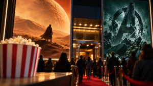 Dune and Avengers posters for Dunesday release.