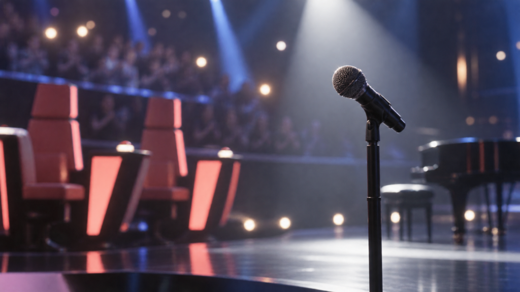 Francesca Magnelli si esibisce a The Voice Senior.