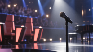 Francesca Magnelli si esibisce a The Voice Senior.