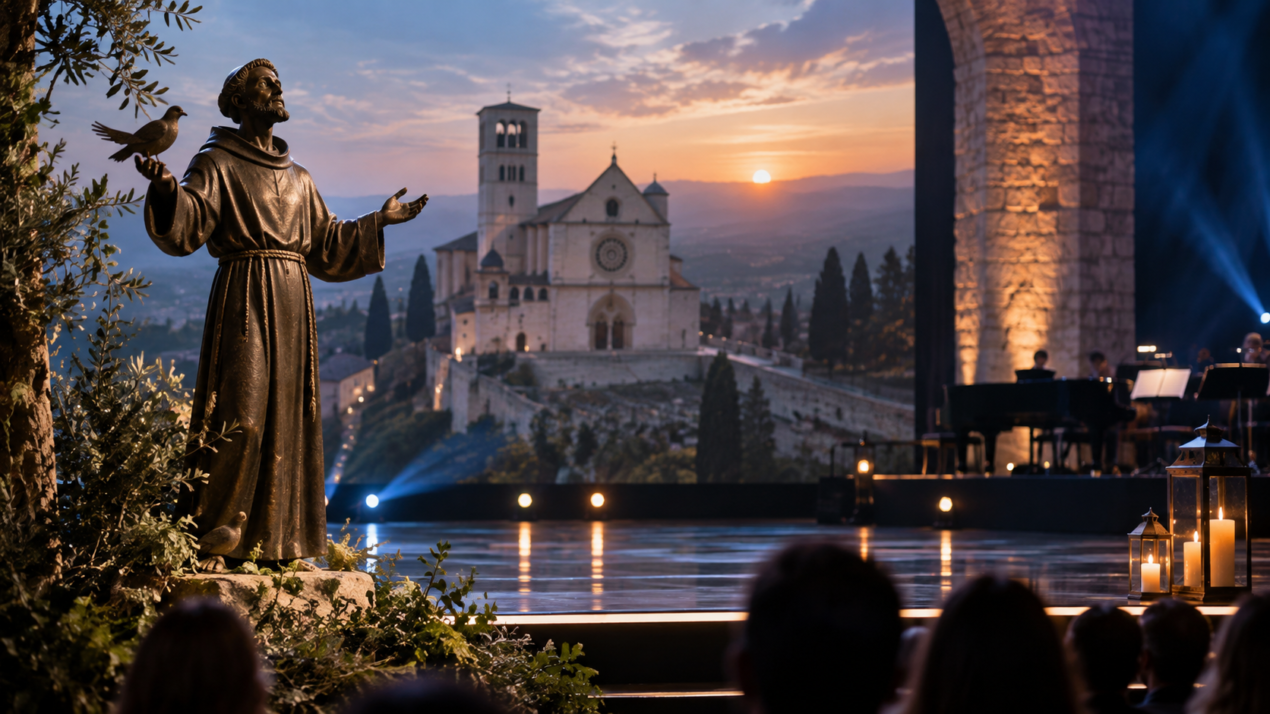 Ottavo centenario di San Francesco: stasera su Rai1 la serata evento tra Assisi e Greccio