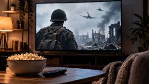 Upcoming World War Two movie on Netflix.