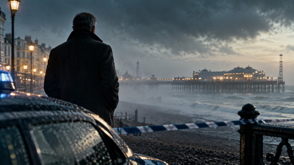 John Simm nella sesta stagione di Roy Grace