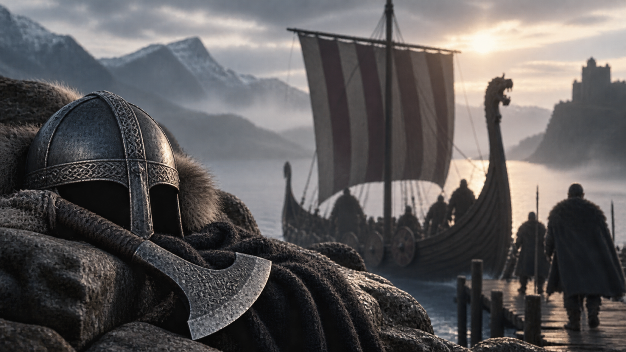 Bloodaxe: teaser della serie vichinga del creatore di Vikings, su Prime Video dal 20 gennaio 2027